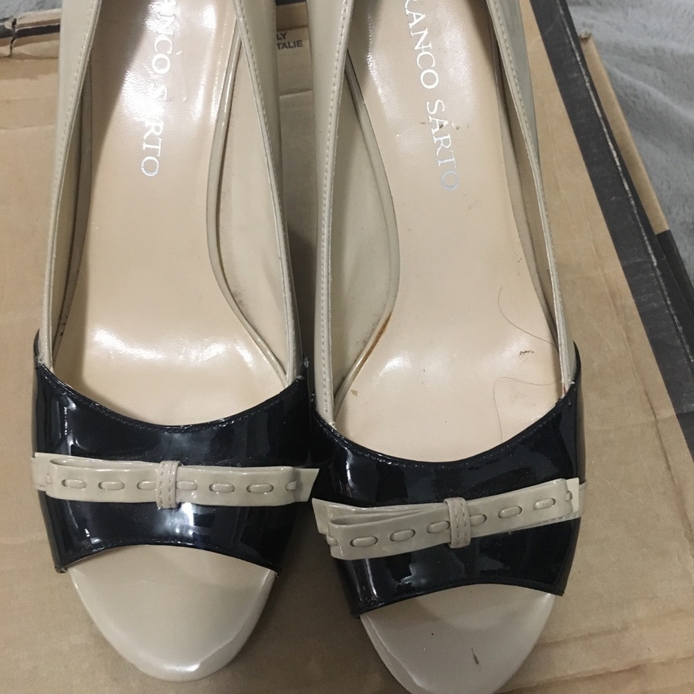 Franco Sarto size 8 cream/Beige 🌶🌶🌶